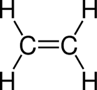 エチレン構造式