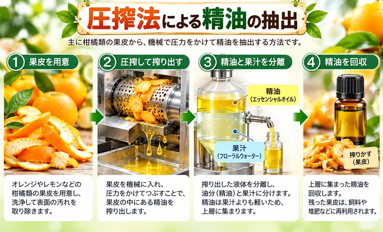 圧搾法