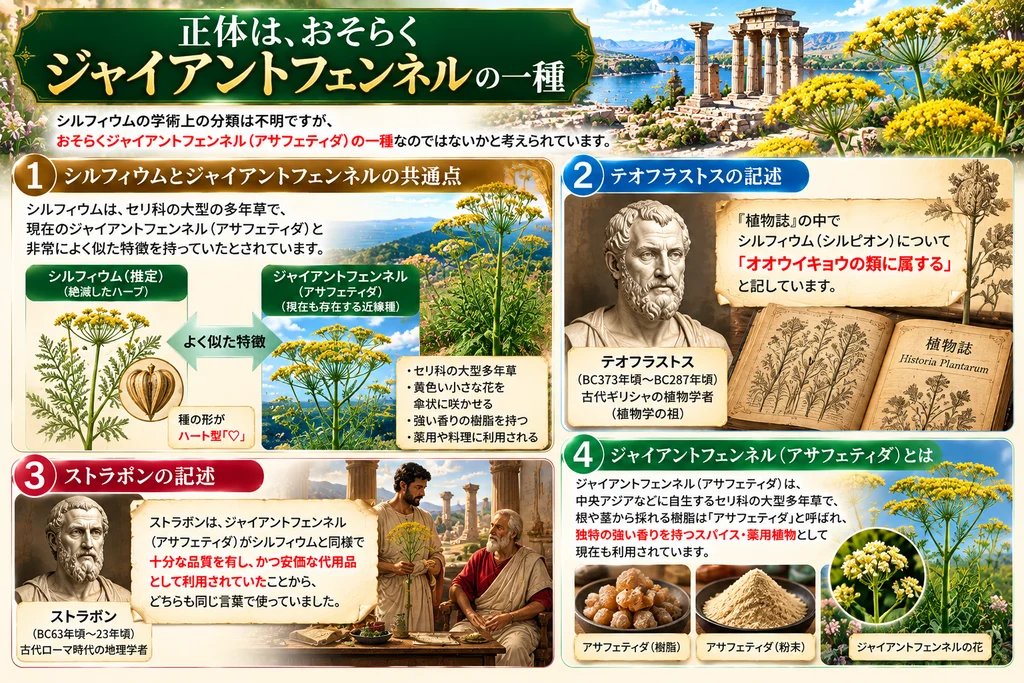 植物の候補を紹介する既存解説図