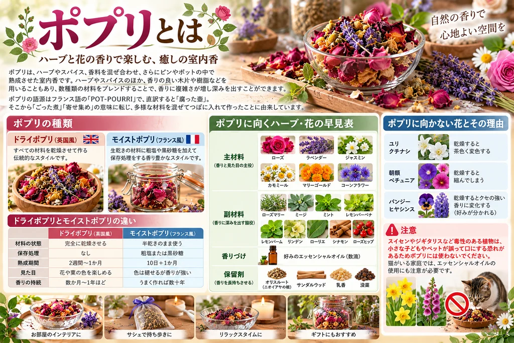 ポプリとは何かを解説