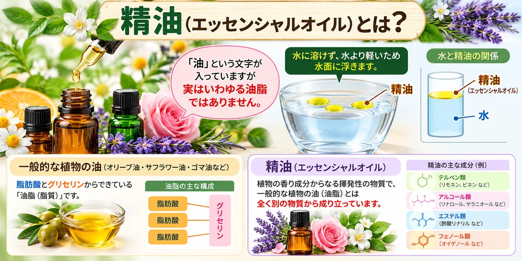 精油（エッセンシャルオイル）とは？
