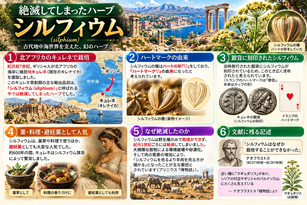 シルフィウムの既存解説図