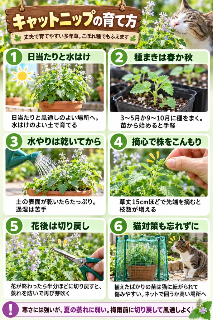 キャットニップの育て方