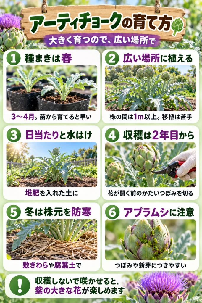 アーティチョークの育て方