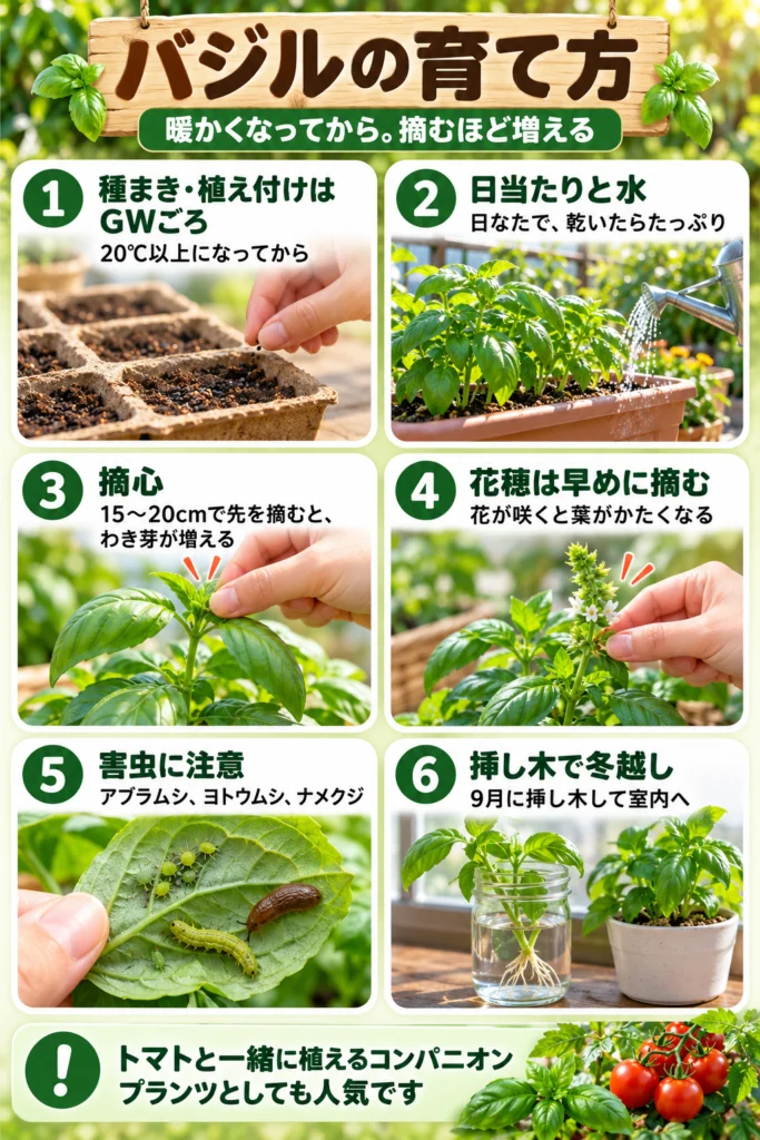 バジルの育て方
