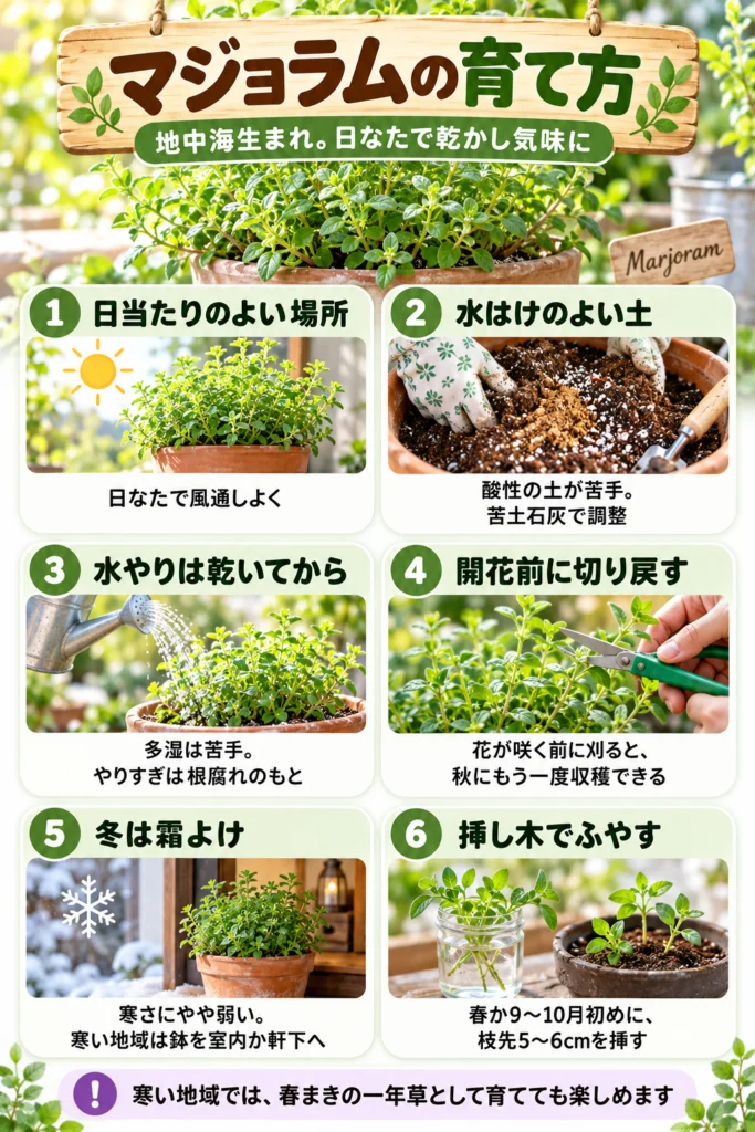 マジョラムの育て方