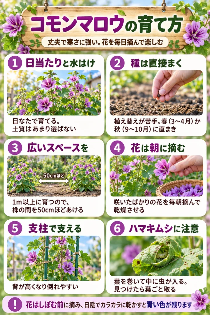 コモンマロウの育て方