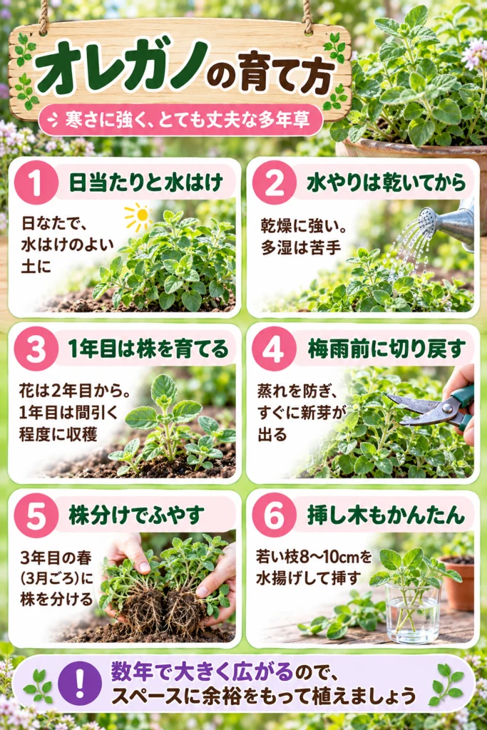 オレガノの育て方