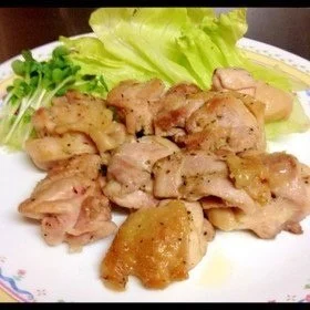 フライパンで焼くローズマリーチキン