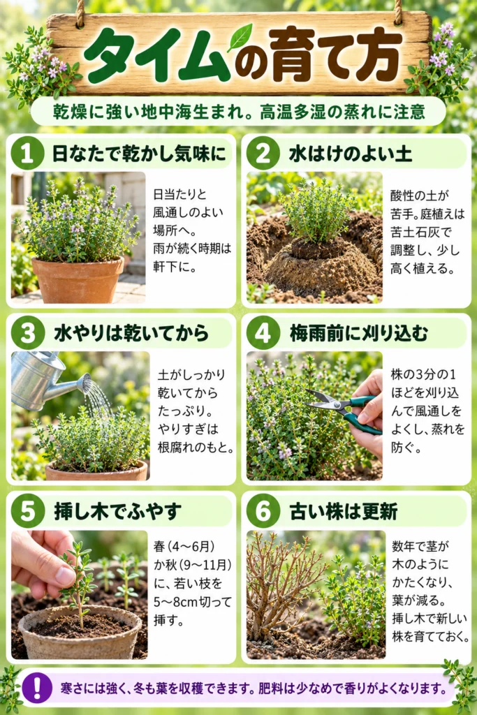 タイムの育て方