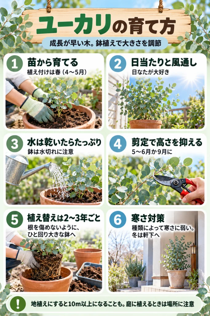 ユーカリの育て方