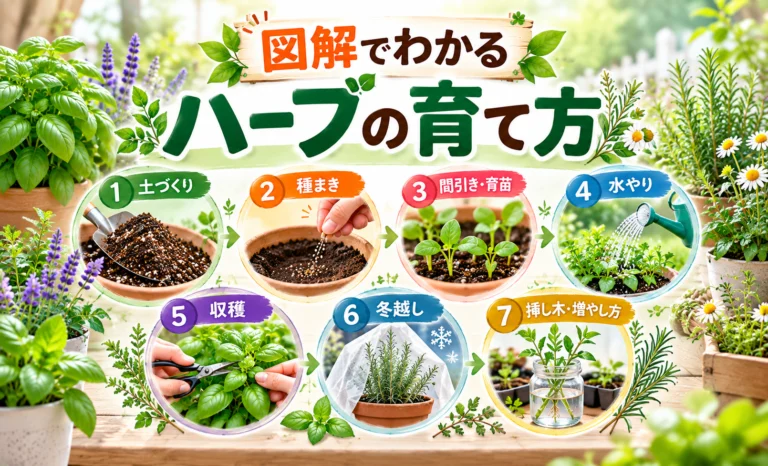 図解でわかるハーブの育て方